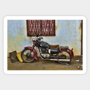 Old Motorbike - Sri Lanka Sticker